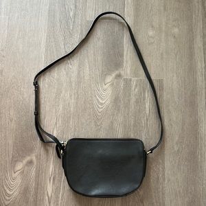 Banana Republic Black Leather Purse